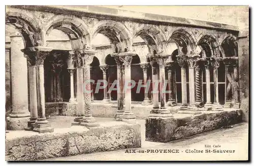 Cartes postales Aix en Provence Cloitre St Sauveur