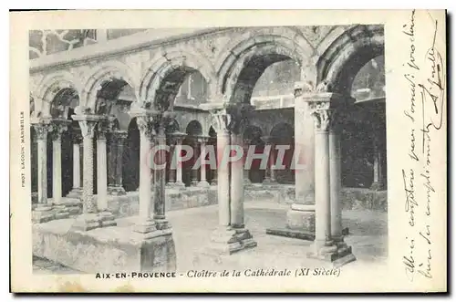 Cartes postales Aix en Provence Cloitre de la Cathedrale XI siecle