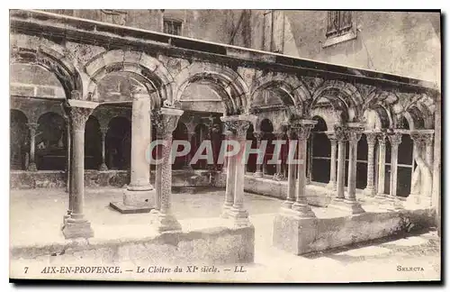 Cartes postales Aix en Provence le Cloitre du XI siecle