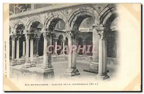 Cartes postales Aix en Provence Cloitre de la Cathedrale XI S