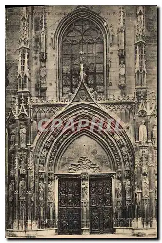 Cartes postales Aix en Provence Cathedrale Saint Sauveur le Portail