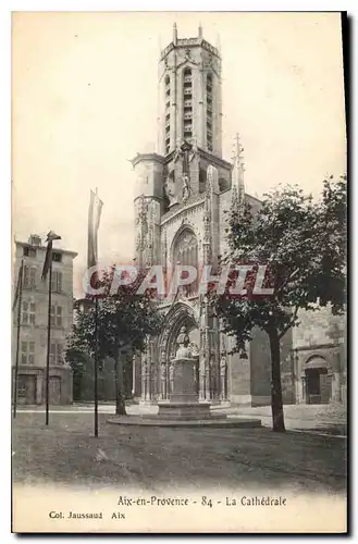 Cartes postales Aix en Provence la Cathedrale