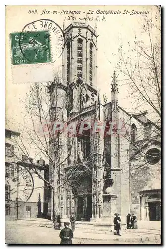 Cartes postales Aix en Provence la Cathedrale St Sauveur XIII siecle