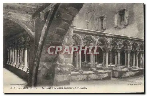Cartes postales Aix en Provence le Cloitre de Saint Sauveur XI siecle