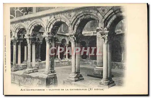 Cartes postales Aix en Provence Cloitre de la Cathedrale XI siecle