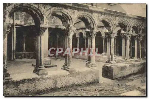 Cartes postales Aix en Provence Cloitre Romain