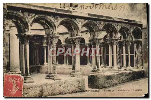 Ansichtskarte AK Aix en Provence Cloitre de la Cathedrale