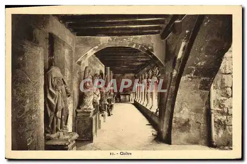 Cartes postales Aix en Provence Cloitre
