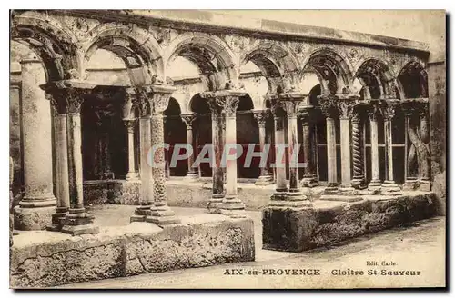 Cartes postales Aix en Provence Cloitre St Sauveur