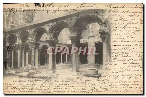 Cartes postales Aix en Provence Cloitre Saint Sauveur