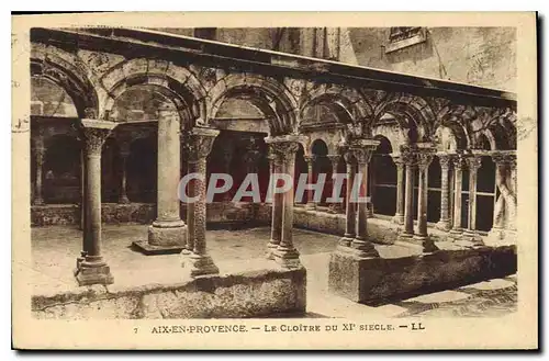 Cartes postales Aix en Provence le Cloitre du XI siecle