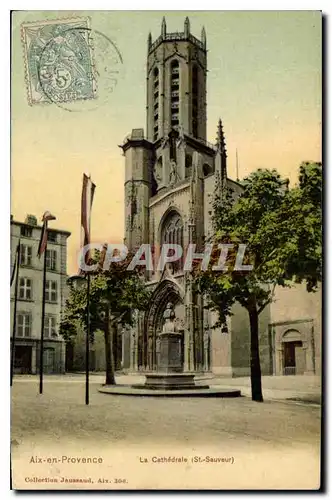 Cartes postales Aix en Provence la Cathedrale St Sauveur