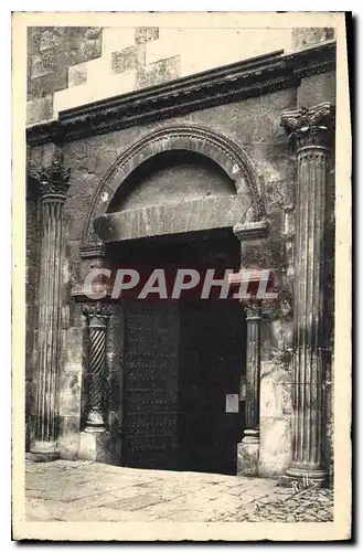 Ansichtskarte AK Aix en Provence Cathedrale Saint Sauveur Portail Roman