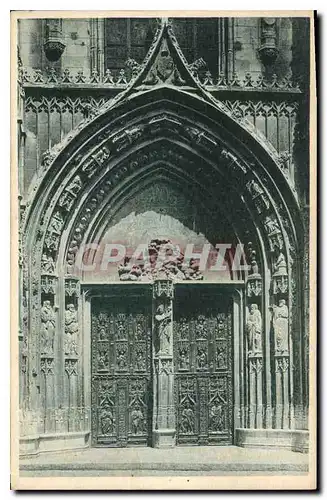 Cartes postales Aix en Provence Portail de la Cathedrale St Sauveur