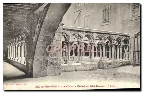 Cartes postales Aix en Provence Cathedrale Saint Sauveur XI siecle