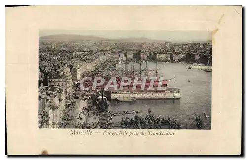 Cartes postales Marseille vue generale prise du Transbordeur