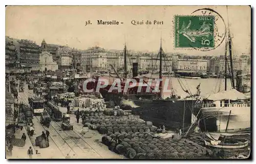 Cartes postales Marseille Quai du Port