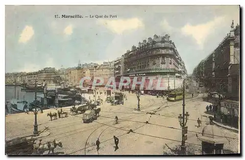 Cartes postales Marseille le Quai du Port