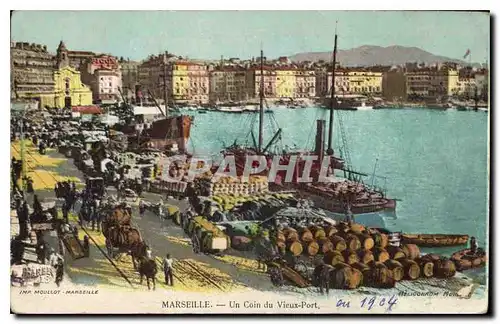 Cartes postales Marseille Un Coin du Vieux Port