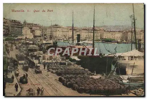 Cartes postales Marseille Quai du Port