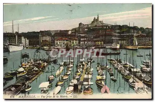 Ansichtskarte AK Marseille vue prise de la Mairie