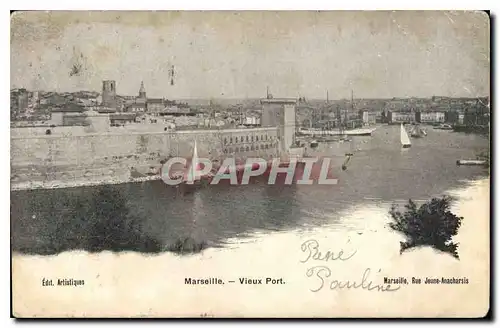 Cartes postales Marseille Vieux Port