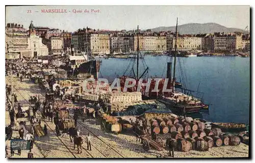 Cartes postales Marseille Quai du Port