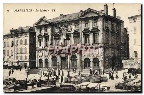 Cartes postales Marseille La Mairie