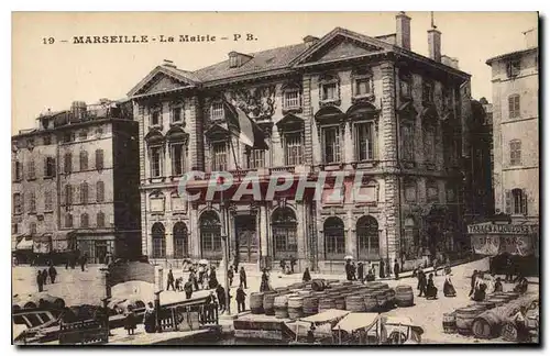 Ansichtskarte AK Marseille La Mairie