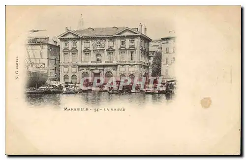 Cartes postales Marseille La Mairie