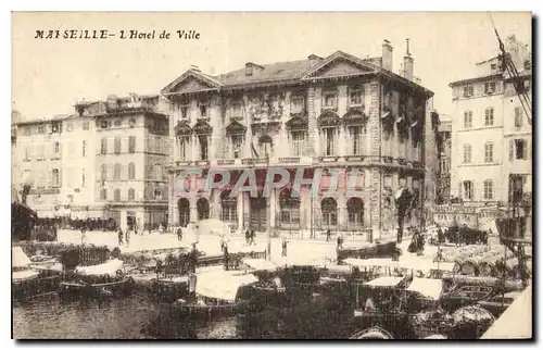 Cartes postales Marseille L'Hotel de Ville