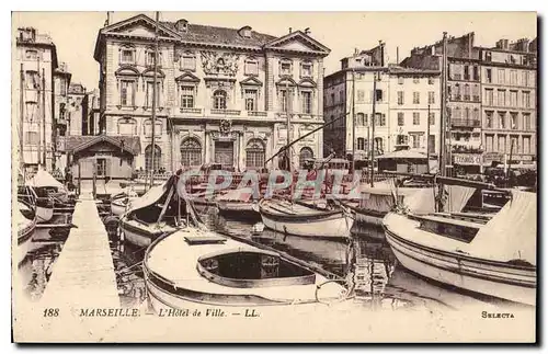 Cartes postales Marseille L'Hotel de Ville