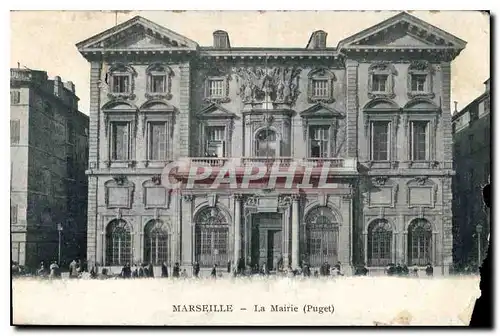 Ansichtskarte AK Marseille La Mairie Puget