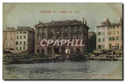 Cartes postales Marseille L'Hotel de Ville