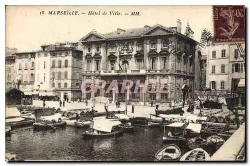 Cartes postales Marseille Hotel de Ville