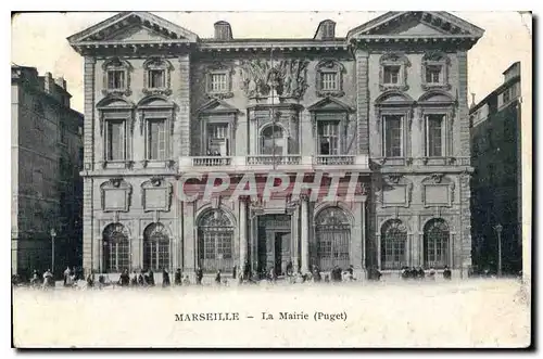 Ansichtskarte AK Marseille La Mairie Puget