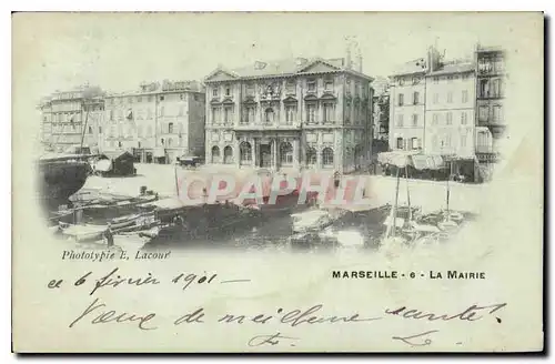 Cartes postales Marseille La Mairie