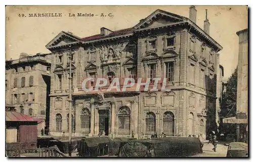 Cartes postales Marseille La Mairie