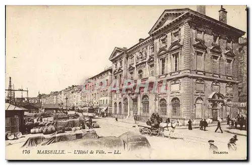 Cartes postales Marseille L'Hotel de Ville