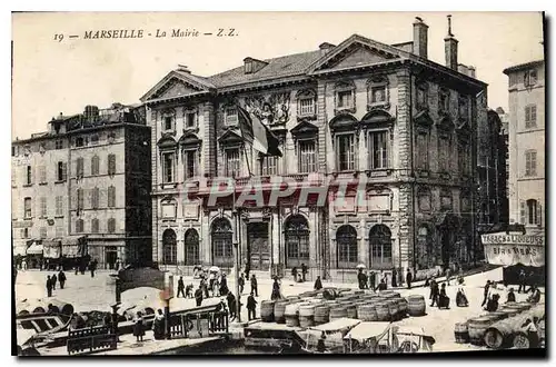 Ansichtskarte AK Marseille La Mairie