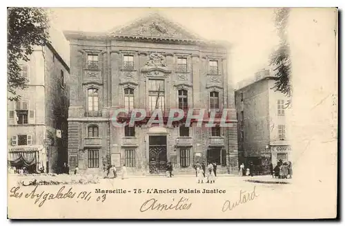 Cartes postales Marseille l'Ancien Palais Justice