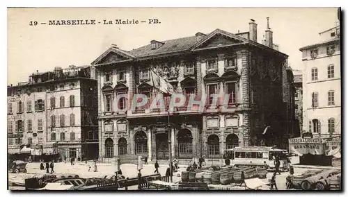 Cartes postales Marseille La Mairie