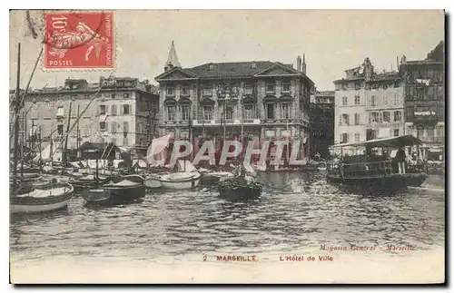 Cartes postales Marseille L'Hotel de Ville