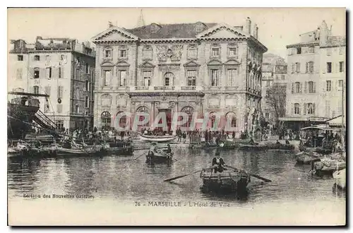 Cartes postales Marseille L'Hotel de Ville