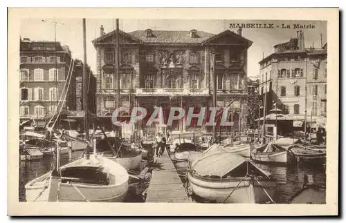 Ansichtskarte AK Marseille La Mairie