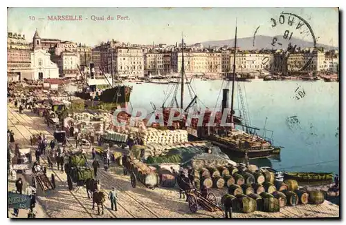 Cartes postales Marseille Quai du Port