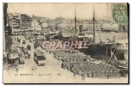 Cartes postales Marseille Quai du Port