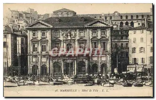 Cartes postales Marseille Hotel de Ville