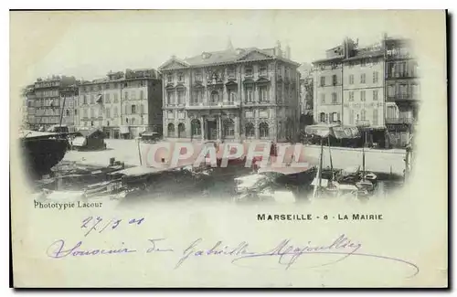 Ansichtskarte AK Marseille La Mairie