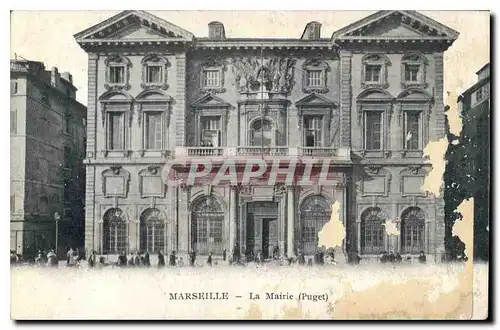 Cartes postales Marseille la Mairie Puget